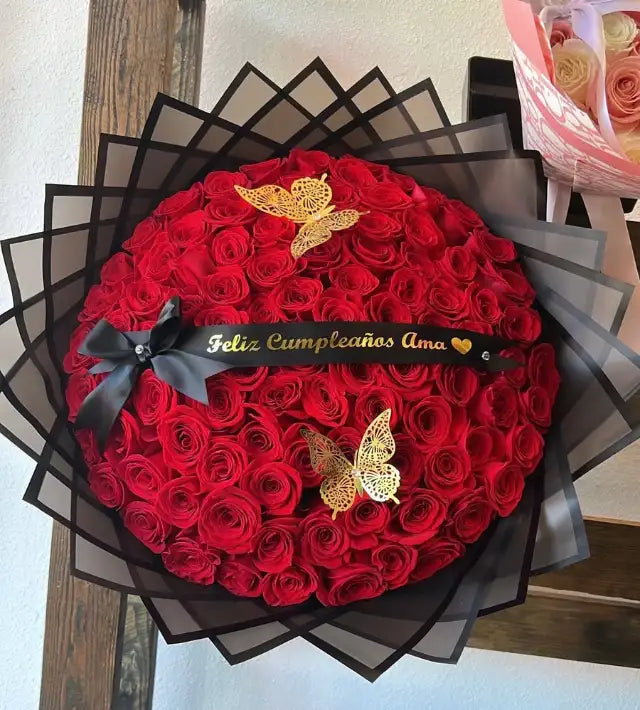 100 rose bouquet