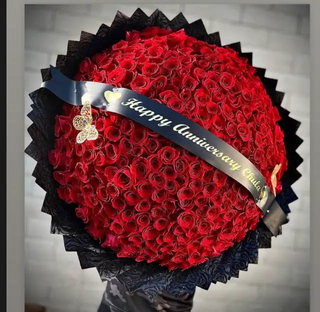 300 rose bouquet